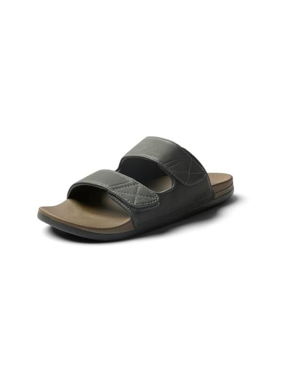 REEF Cushion Tradewind SL Men's Fashion Slides 12 Grey / Tan - NWT